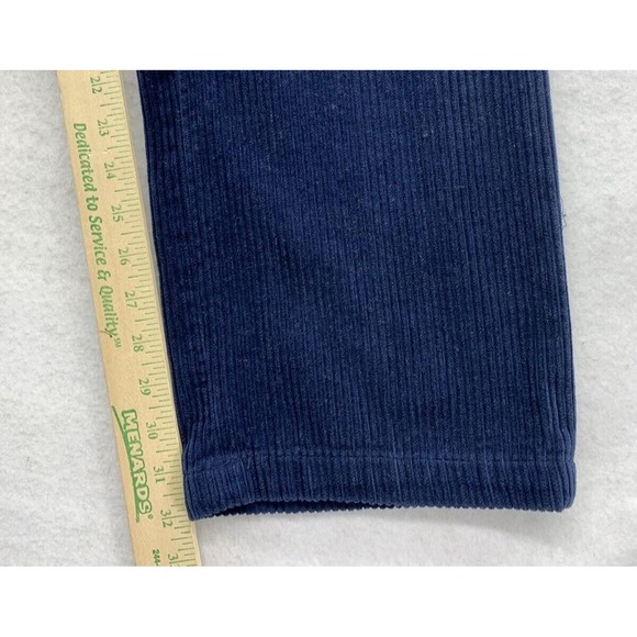 Prestige Original Corduroy Pants Mens 40 X 32 Blue Flat Front Business Casual - Picture 4 of 16